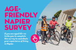 Napier first for global age-friendly survey